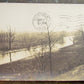 BLACKWELLS MILLS N.J. RPPC ANTIQUE 1908 REAL PHOTO POSTCARD