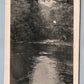 HIGH BRIDGE NJ RIVER SCENE ANTIQUE POSTCARD