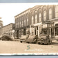 SPRINGPORT MI VINTAGE REAL PHOTO POSTCARD RPPC STREET SCENE