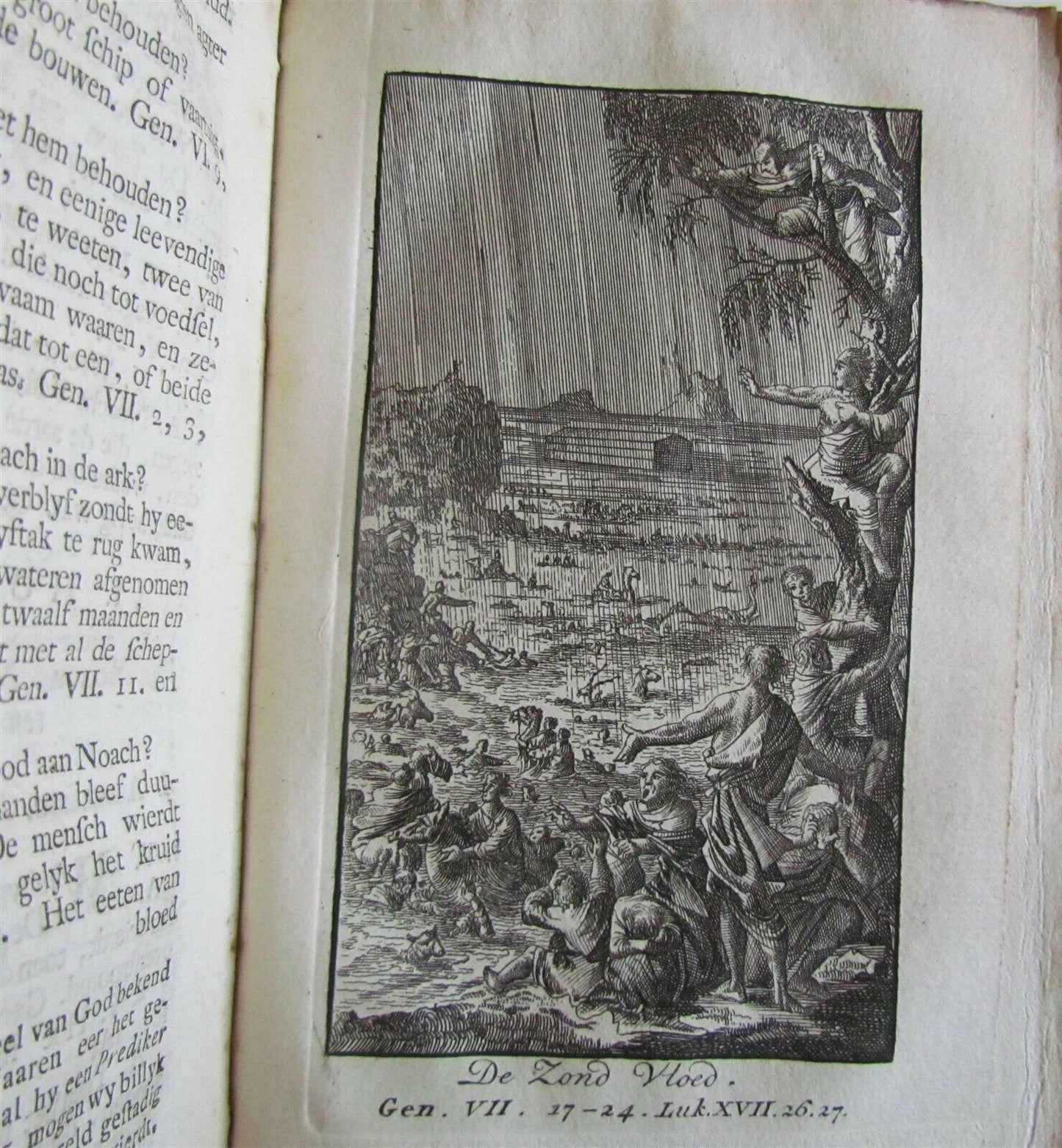 1746 ILLUSTRATED JEWISH SCRIPTUAL HISTORY antique 27 engravings