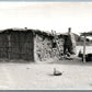 PAPAGO INDIAN HOME SOUTHWESTERN ARIZONA VINTAGE REAL PHOTO POSTCARD RPPC