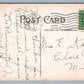 MILWAUKEE WI PUBLIC NATATORIUM cor. RICHARDS & CENTER STR. 1911 ANTIQUE POSTCARD