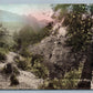 SUMMIT HILL PA THE CAVES ANTIQUE POSTCARD