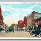 CARTHAGE NY STATE STREET LOOKING NORTH ANTIQUE POSTCARD w/ CARS