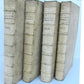 1727 4 volumes CHURCH HISTORY VELLUM BOUND FOLIOS by C. BARONII