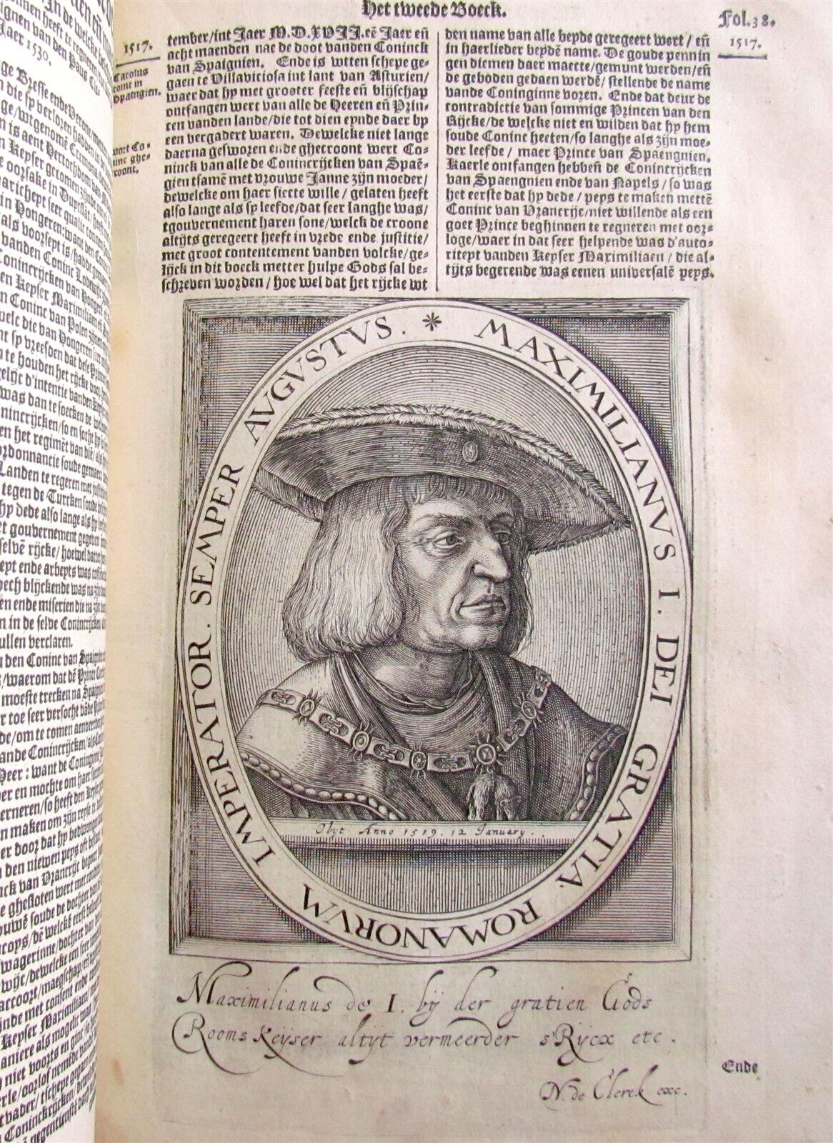 1610 CHARLES V BIOGRAPHY illustrated LATIN AMERICA Mexico Peru CONQUESTS ANTIQUE