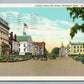 WESTFIELD MA ELM STREET 1945 VINTAGE POSTCARD