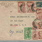 BRAZIL to BUREAU PAN-AMERICANO DO CAFE USA VINTAGE COVER w/ STAMPS