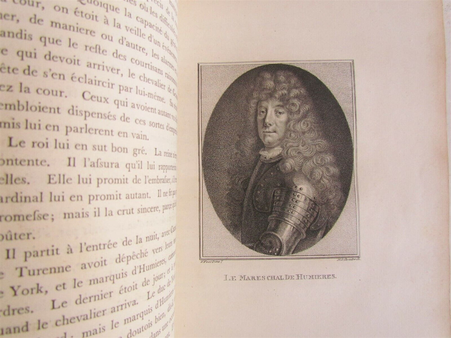 MEMOIRES du COMTE DE GRAMMONT 18th century antique Antoine Hamilton ILLUSTRATED