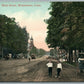 MIDDLETOWN CT MAIN STREET ANTIQUE POSTCARD