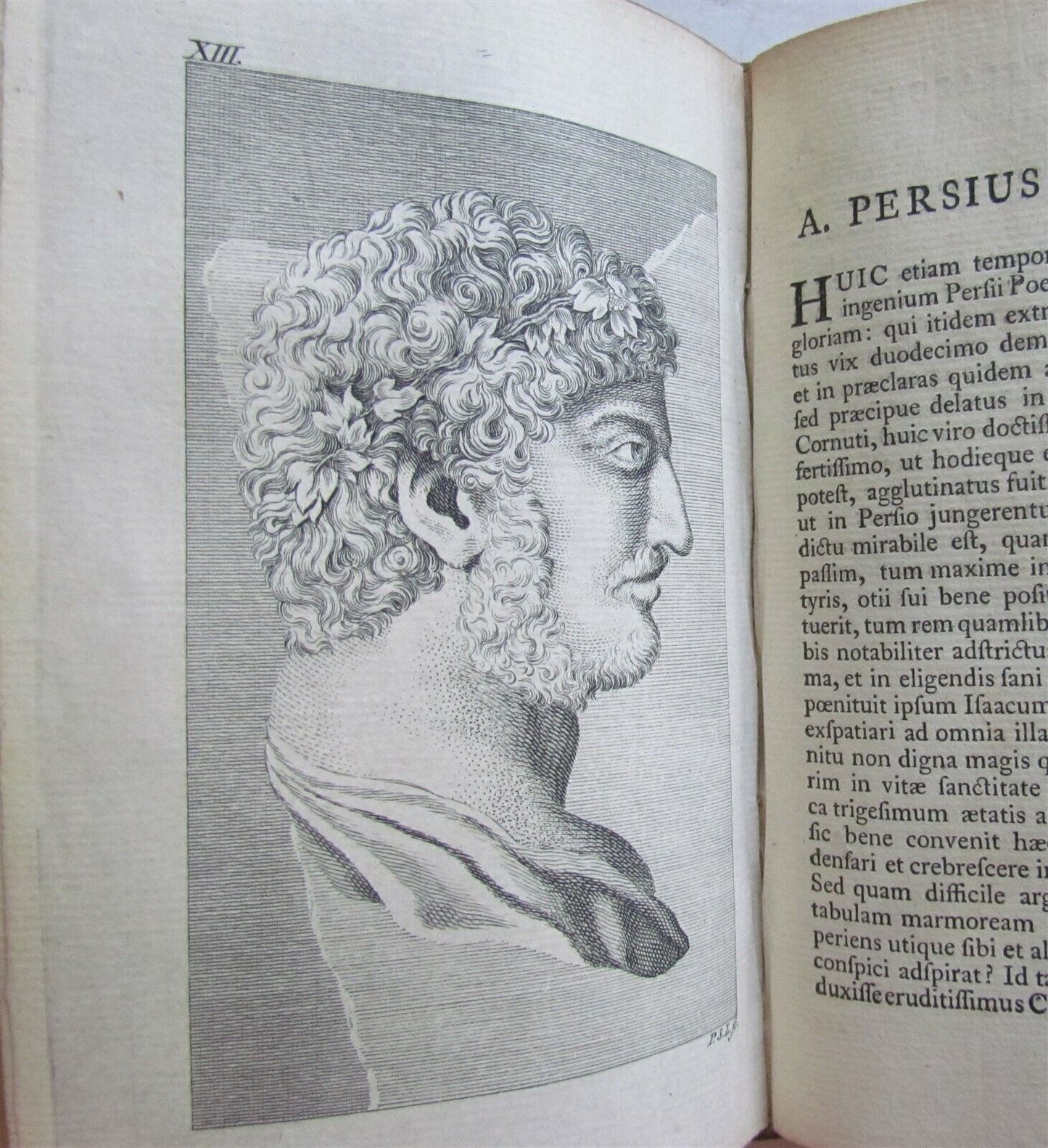 1763 ROMAN POETRY SATYRAE Juvenal & Persius Flaccus VELLUM antique ILLUSTRATED