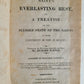 1822 SAINT'S EVERLASTING REST by RICHARD BAXTER antique AMERICANA