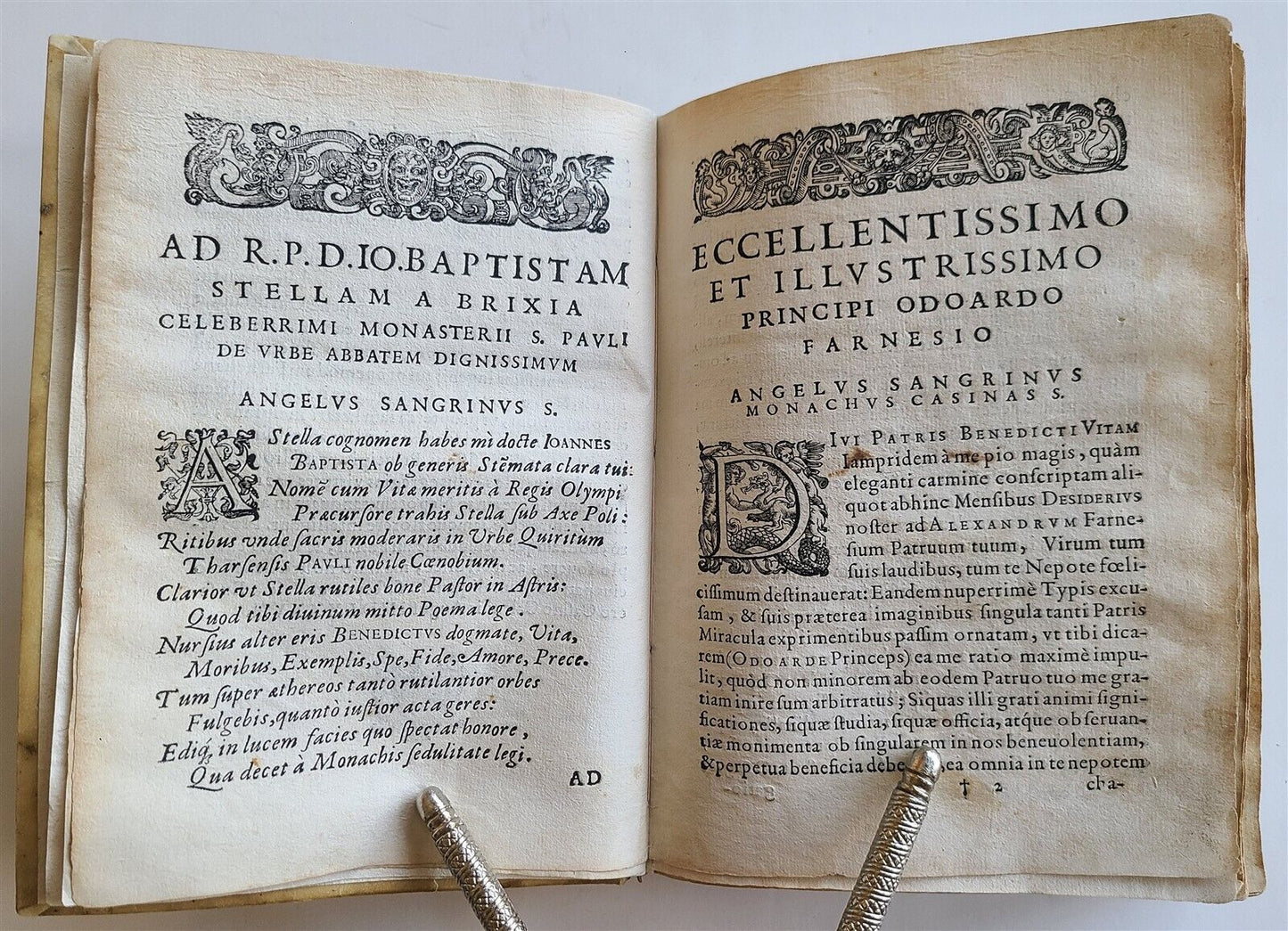 1587 ILLUSTRATED w/ 52 PLATES Speculum & Exemplar Christocolarum Vita antique