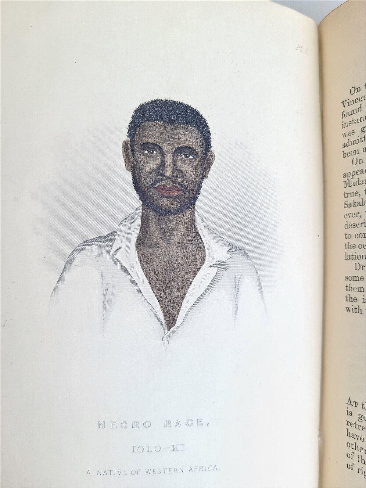 1895 RACES of MAN by CHARLES PICKERING M.D. antique ILLUSTRATED