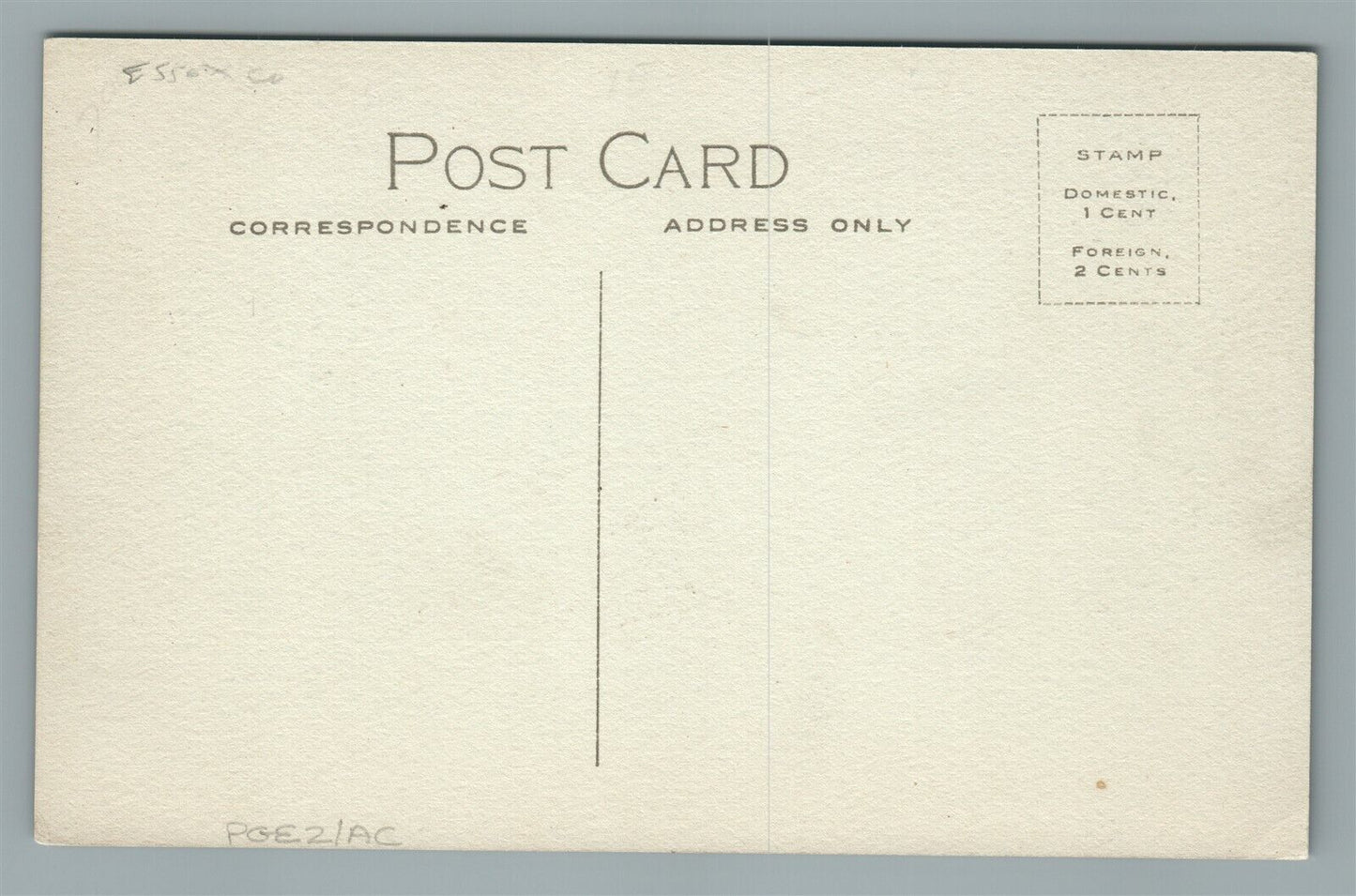 EAST ORANGE NJ RESIDENCE OF FRANK LAWRENCE ANTIQUE POSTCARD