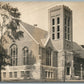 PERRY NY METHODIST CHURCH ANTIQUE REAL PHOTO POSTCARD RPPC