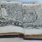 1662 BIBLE in DUTCH antique BIBLIA MASSIVE FOLIO ILLUSTRATED 6 MAPS incl. WORLD