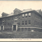 CAMBRIDGE IL HIGH SCHOOL ANTIQUE POSTCARD