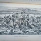 1868 NILE TRIBUTARIES OF ABYSSINIA SWORD HUNTERS of HAMRAN ARABS ILLUSTR antique