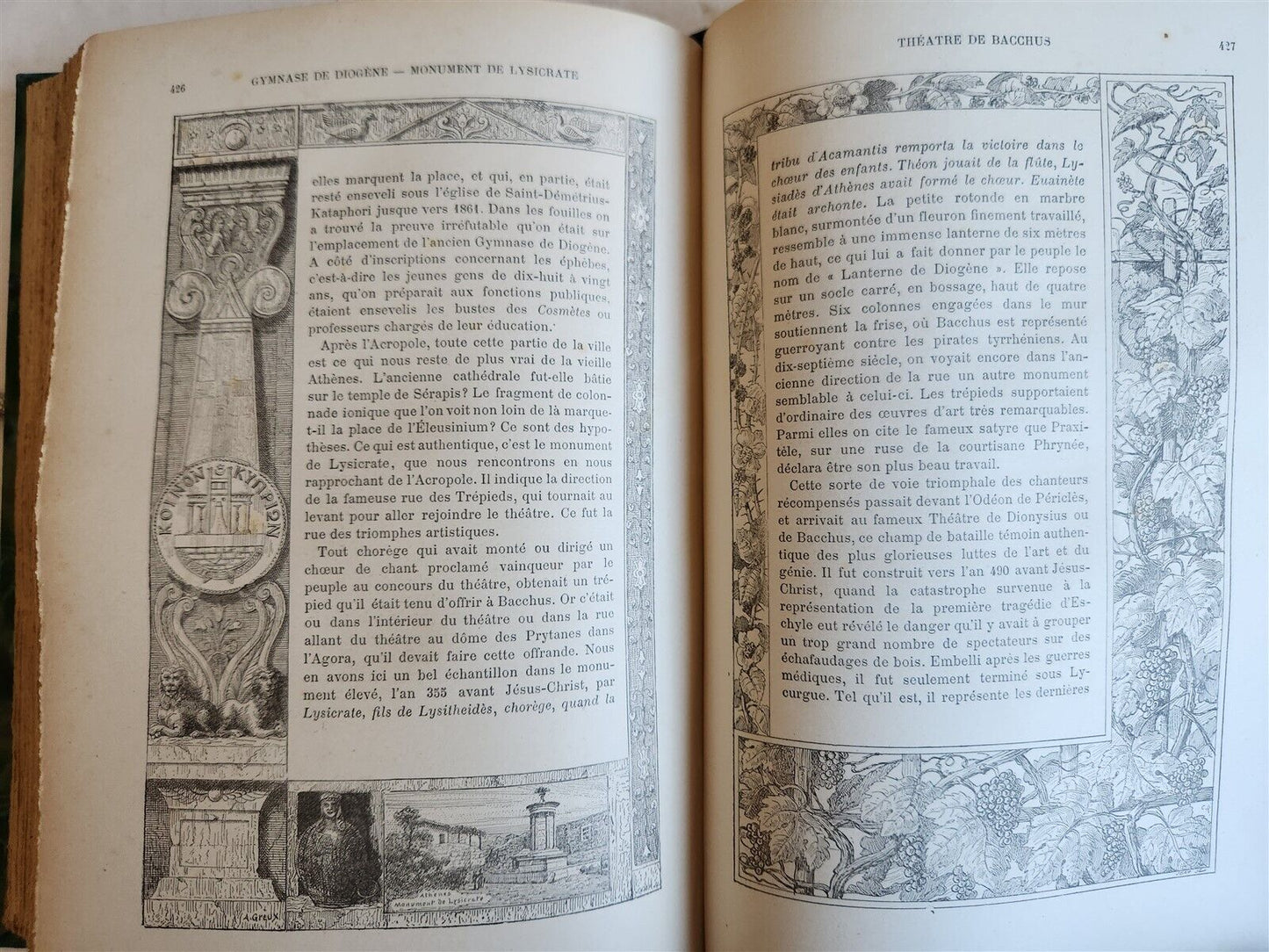1889 NOTRE VOYAGE AUX PAYS BIBLIQUES 2v antique ASIA MINOR SYRIA EGYPT PALESTINE