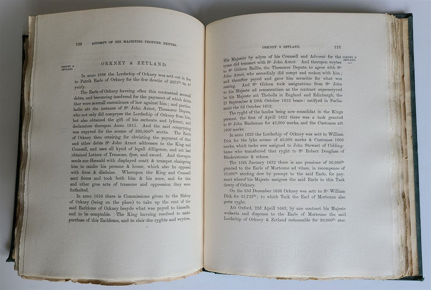 1897 REVENUE of the SCOTTISH CROWN, 1681 by SIR WILLIAM PURVES antique LTD ED.