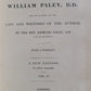 1838 WORKS of WILLIAM PALEY 4 VOL antique PHILOSOPHY SERMONS SCOTTISH PROVENANCE