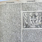 1578 ILLUSTRATED DELLE HOMELIE by Pittorio da Ferrara antique VELLUM BINDING