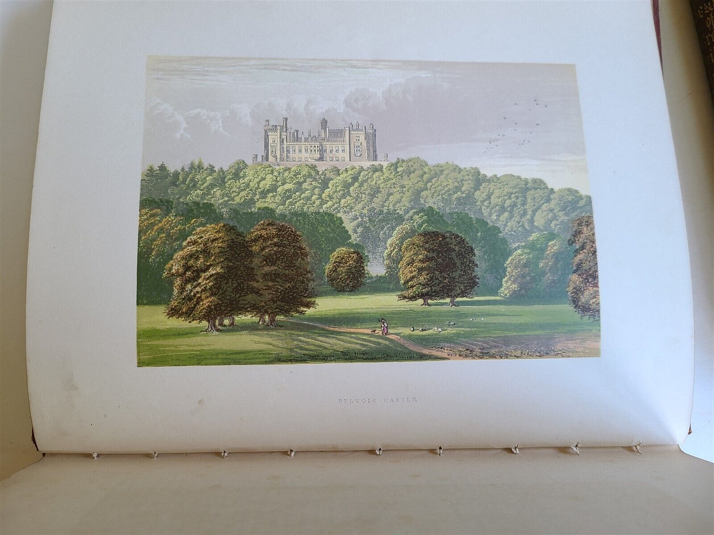 1880 SERIES of PICTURESQUE VIEWS of Great Britain & Ireland 3 VOLUMES antique