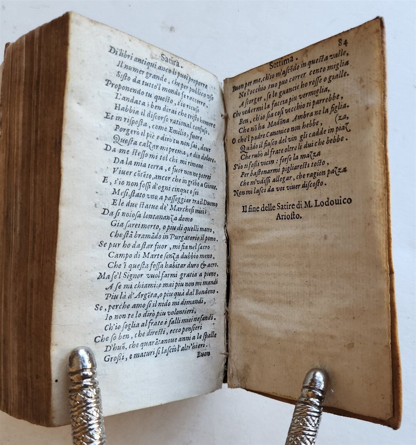 1586 IMPORTANT ITALIAN RENAISSANCE WORKS antique VELLUM Bembo Sansoiuno Ariosto