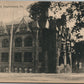 DOYLESTOWN PA HIGH SCHOOL 1924 ANTIQUE POSTCARD