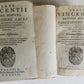 1573 SERMONS by San Vincenzo Ferrreri 2 VOLUMES antique 16th CENTURY in LATIN