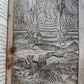 1724 ILLUSTRATED POLITICAL NOVEL antique Joannis Barclaii Argenis