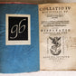 1547 LAW BOOK by D. Ioan. OLDENDORPIUM Collatio Iuris Civis et Canonici antique