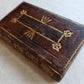 1722 DECORATIVE BINDING antique La veritable politique des personnes de qualite