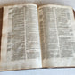 1593 BIBLE in LATIN antique LONDON ROBERT BARKER Old & New Testament FOLIO