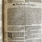 1608 BREECHES BIBLE in ENGLISH antique Old & New Testament LONDON ROBERT BARKER