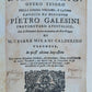 1736 ITALIAN DICTIONARY antique Nuovo Dizionario della lingua volgare, e latina