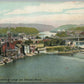 EASTON PA JUNCTION of LEHIGH & DELAWARE RIVER ANTIQUE POSTCARD