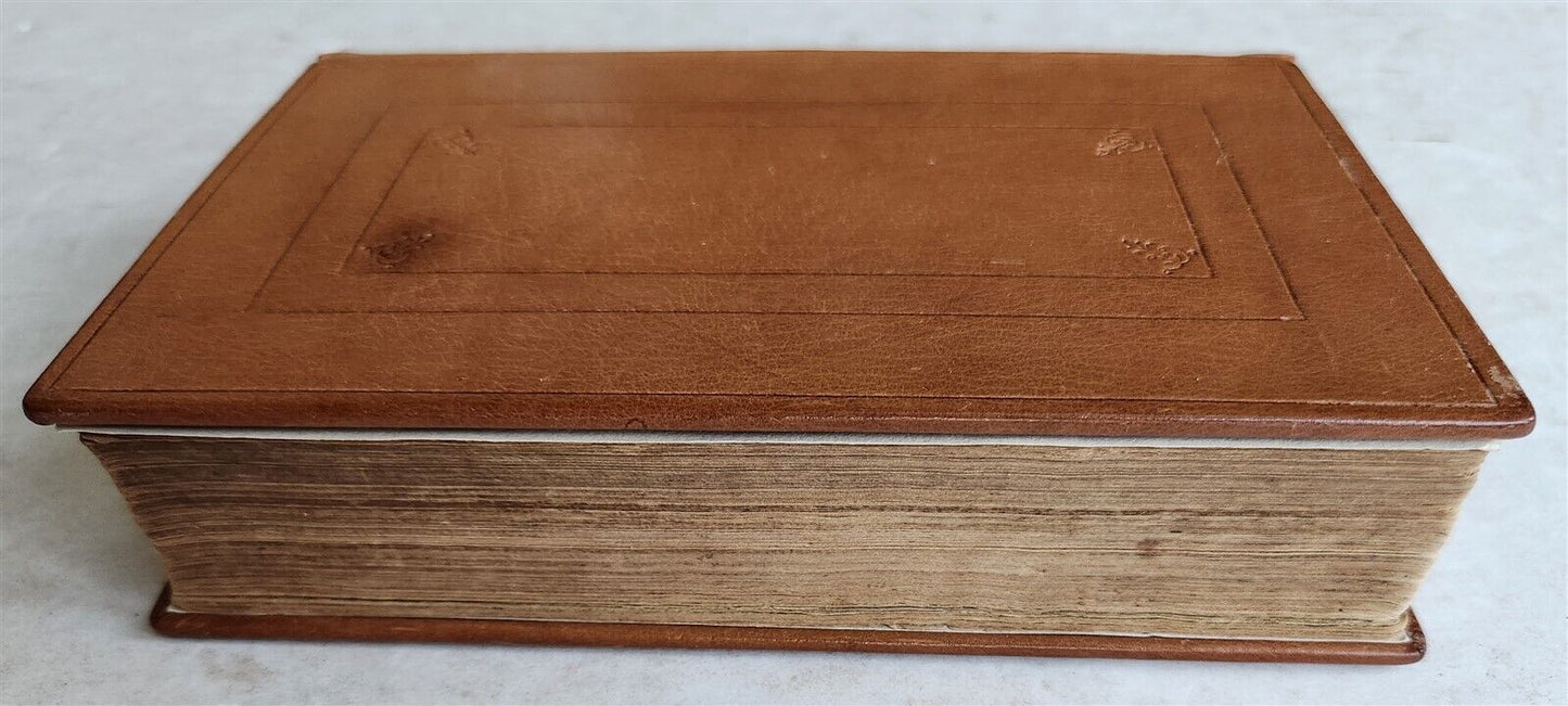 1756 BOOK of COMMON PRAYER w/ PSALTER in ENGLISH antique