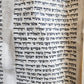 TORAH SCROLL FRAGMENT MANUSCRIPT on VELLUM antique BIBLE EXODUS 2:1 - 6:7