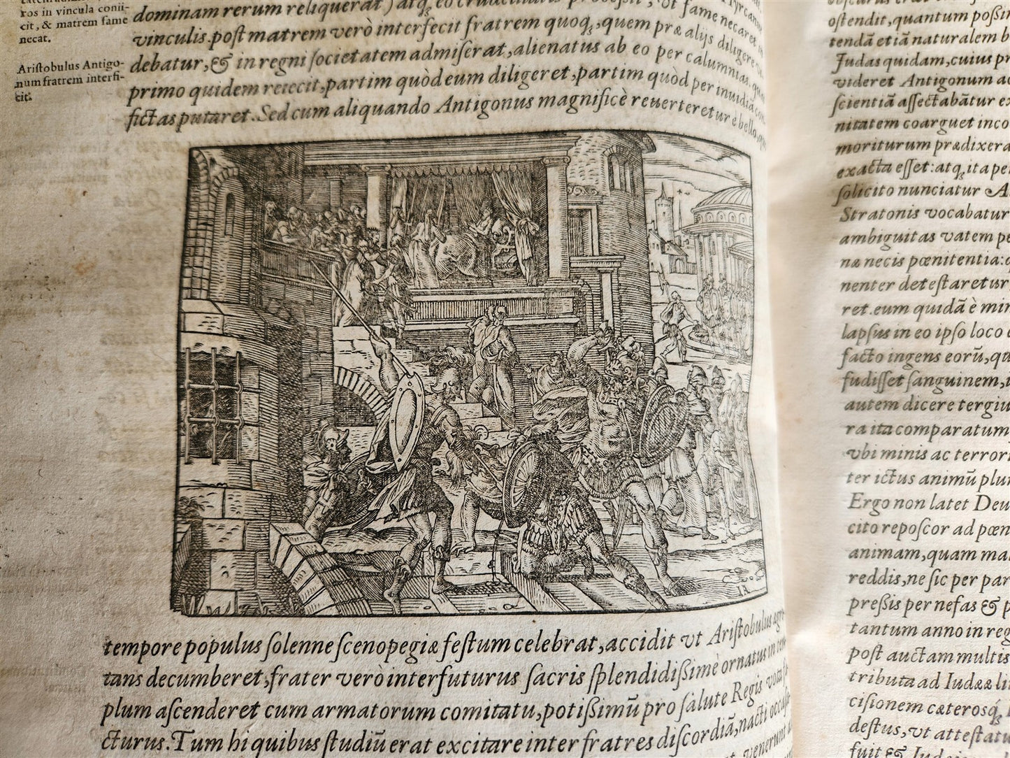 1580 FLAVIUS JOSEPHUS BEAUTIFULLY ILLUSTRATED MASSIVE FOLIO antique Judaica RARE