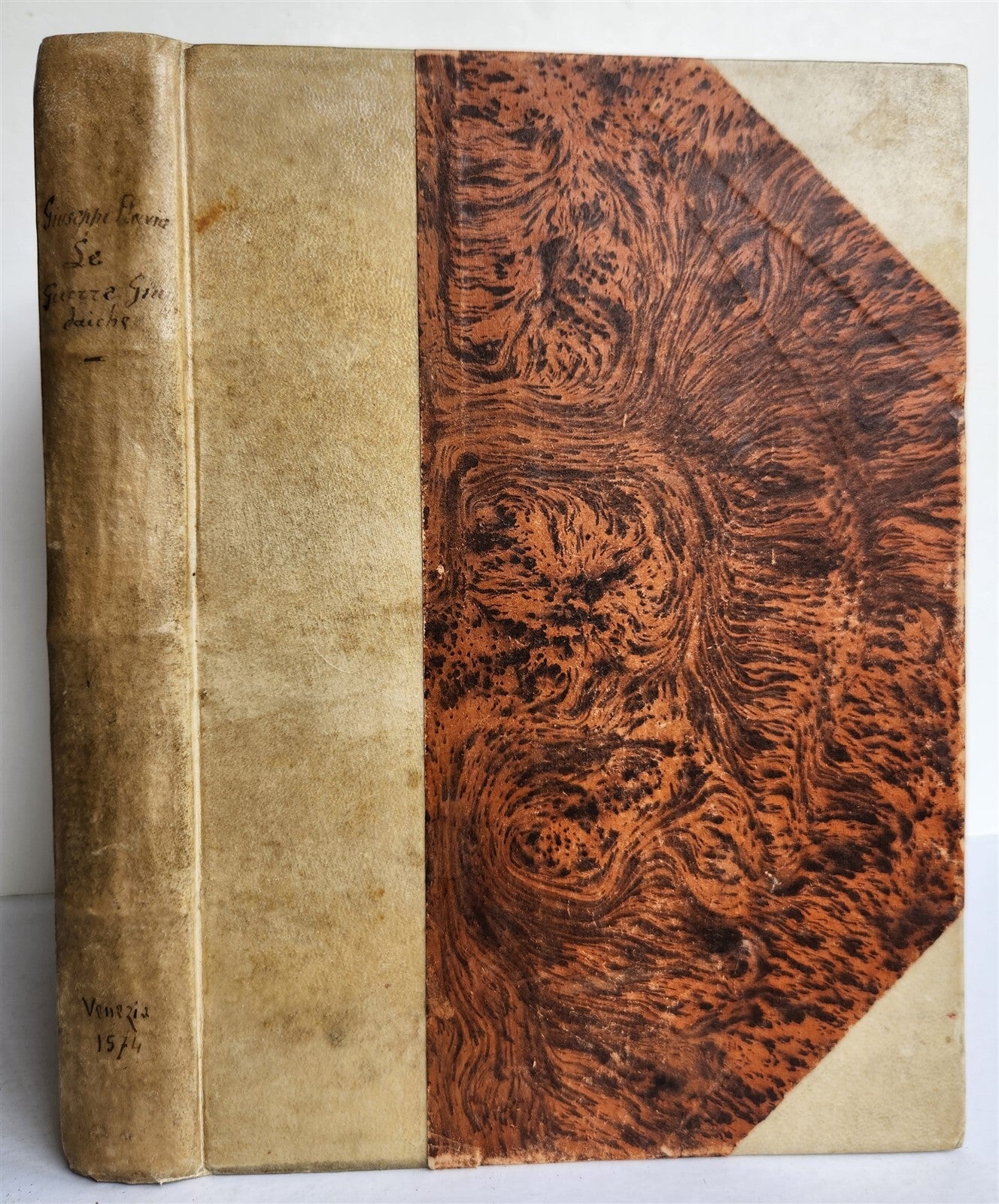 1574 JEWISH WARS by JOSEPHUS FLAVIUS in ITALIAN antique 16th CENTURY