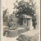 POLISH MILITARY CEMETERY WWI ERA ANTIQUE REAL PHOTO POSTCARD RPPC
