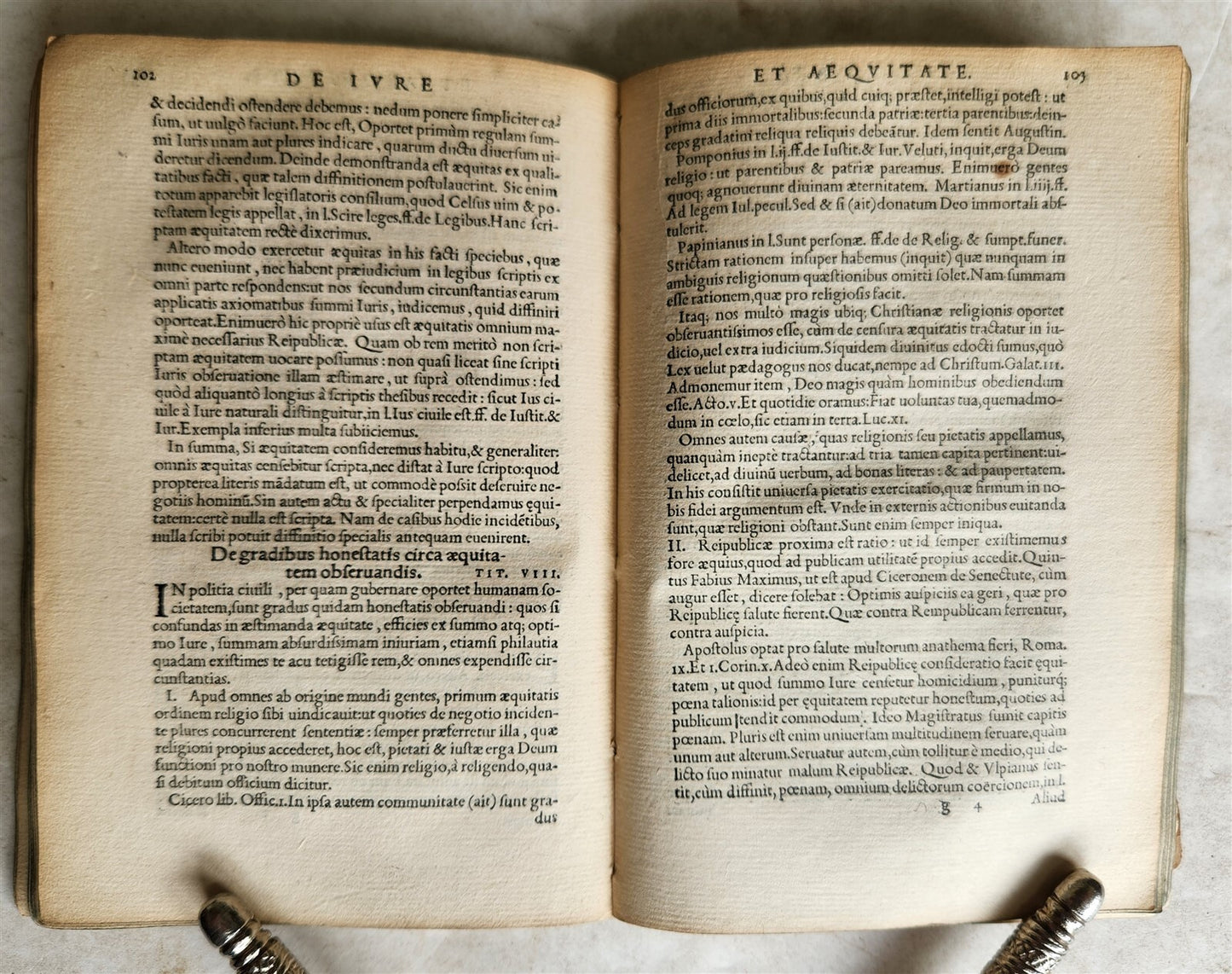 1547 LAW BOOK by D. Ioan. OLDENDORPIUM Collatio Iuris Civis et Canonici antique