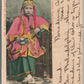 CHINESE BELLE ANTIQUE POSTCARD