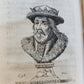 1726 HISTORY of FRANCE ILLUSTRATED w/ PORTRAITS of FRENCH KINGS S antique