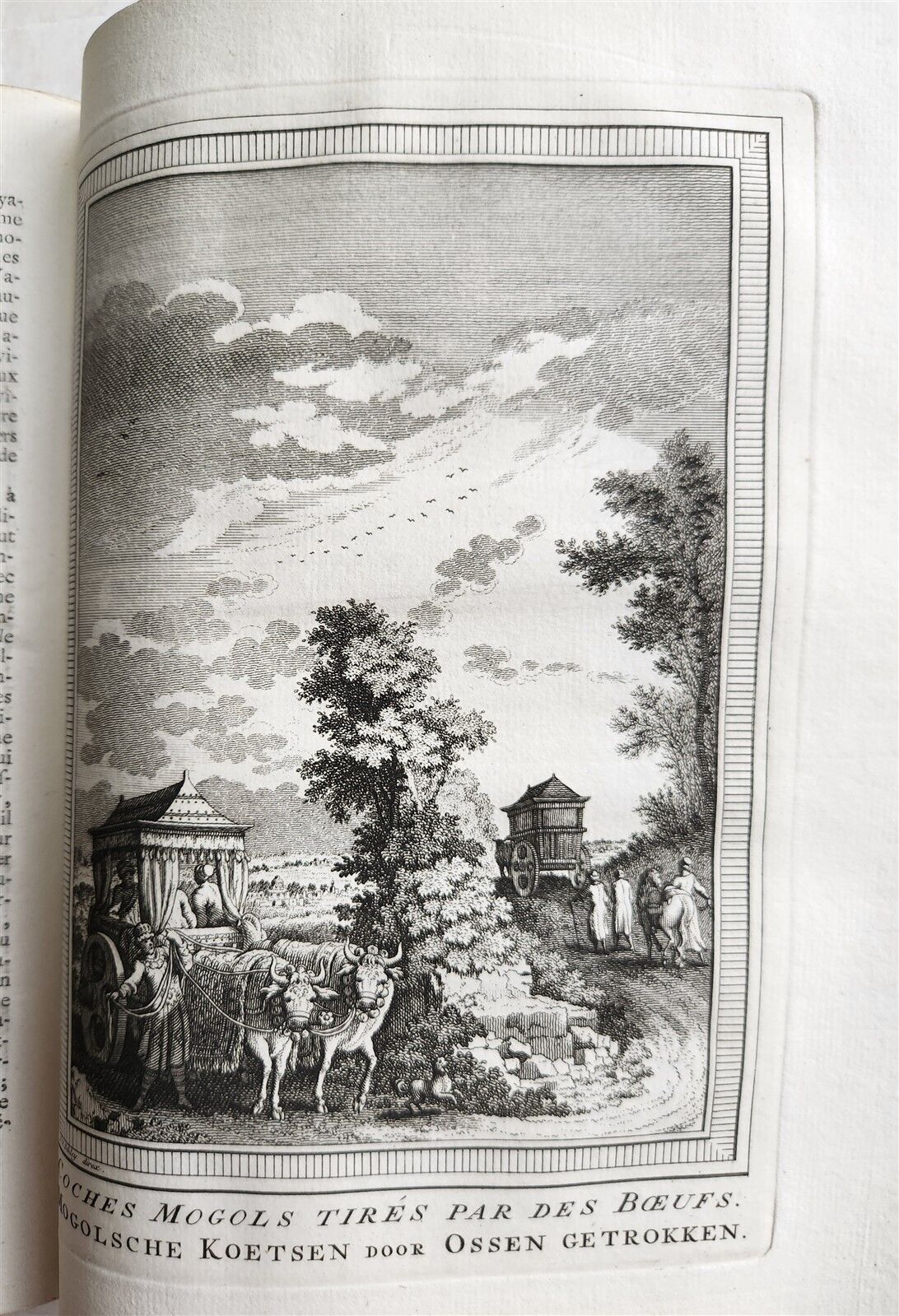 1755 TRAVELS TO INDIA antique Histoire generale des voyages vol. 13 ILLUSTRATED