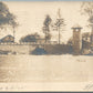 BRIDGEPORT CT MEMORIAL TOWER ANTIQUE REA,L PHOTO POSTCARD RPPC