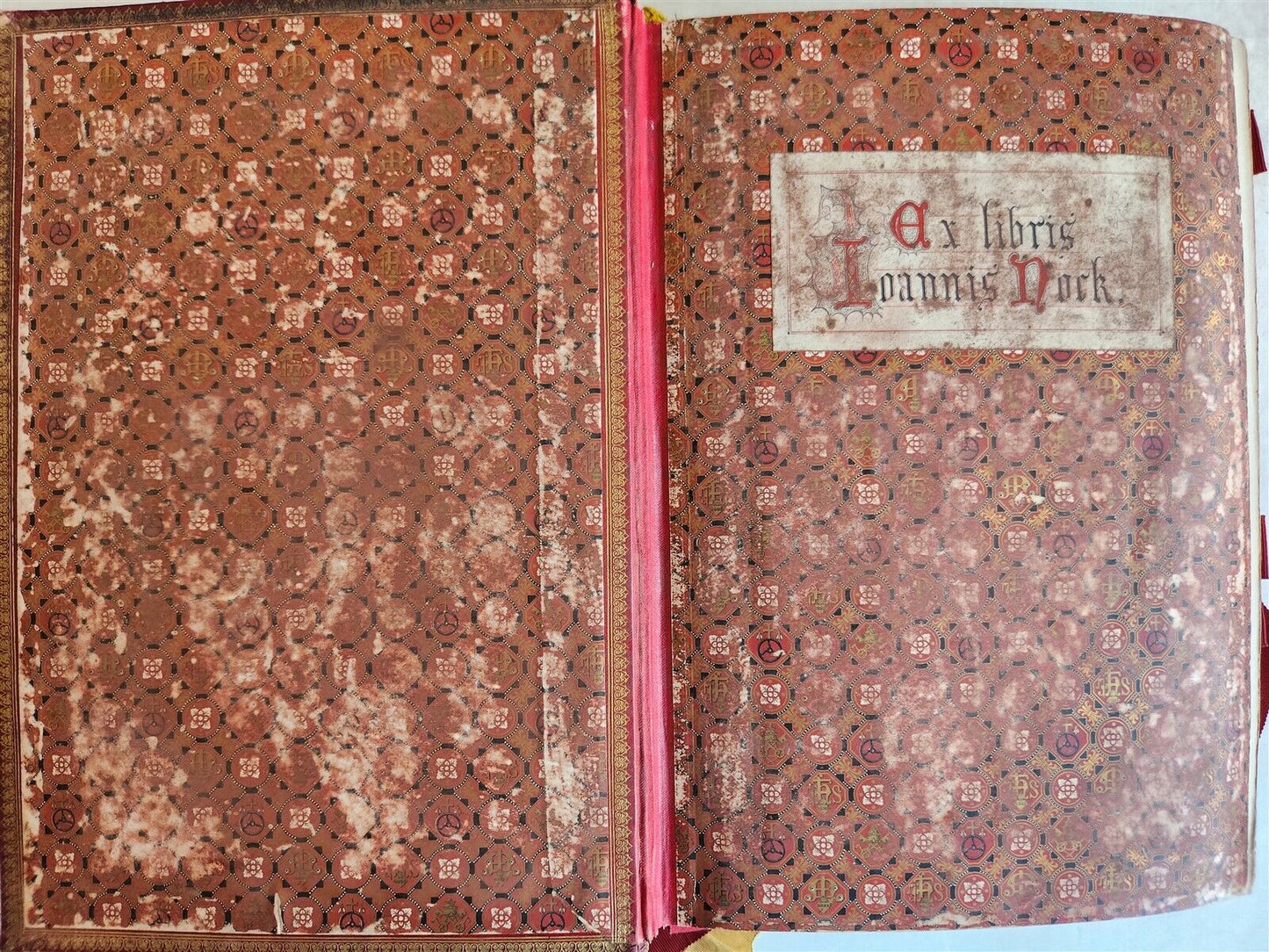 1929 MISSALE ROMANUM antique MASSIVE FOLIO FINE LEATHER BINDING