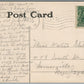 CHAMPAIGN IL MAY POLE DANCE 1907 ANTIQUE POSTCARD